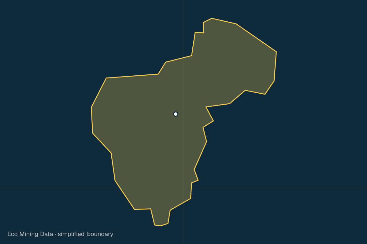 Static map of Aceh Tamiang Regency, Aceh, with a simplified boundary; mining permits mainly limestone, batu lempung.