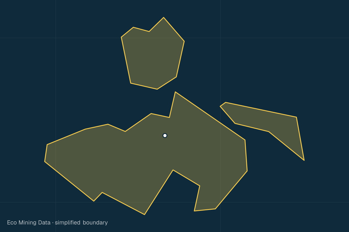 Static map of Bengkalis Regency, Riau, with a simplified boundary.