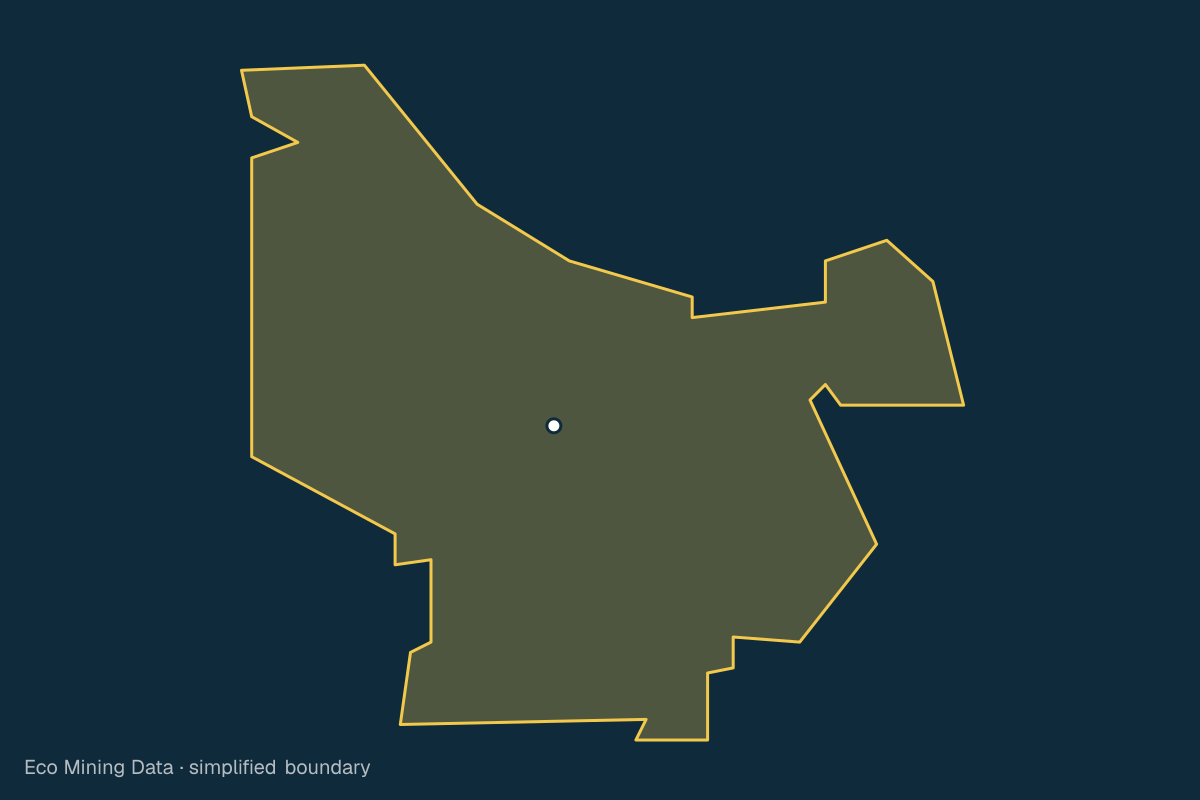 Static map of Administrasi Jakarta Barat City, DKI Jakarta, with a simplified boundary.