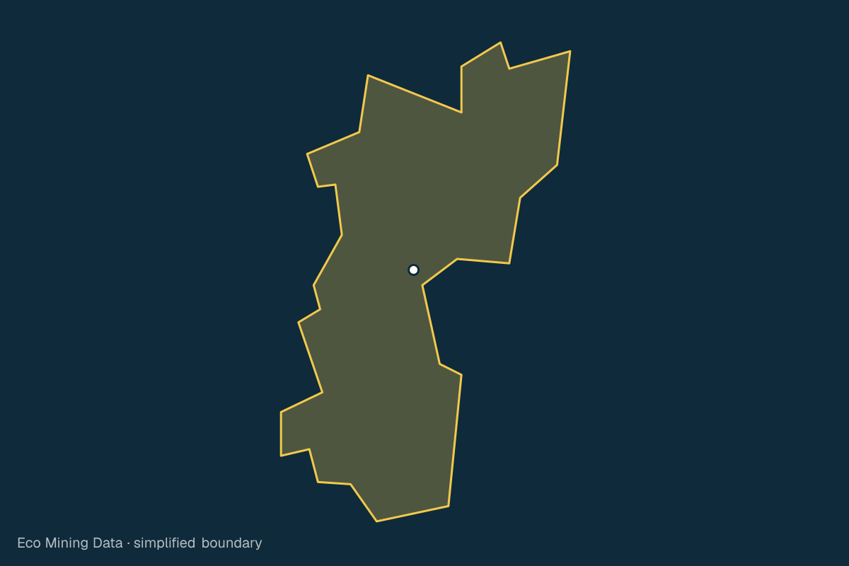 Static map of Administrasi Jakarta Timur City, DKI Jakarta, with a simplified boundary.