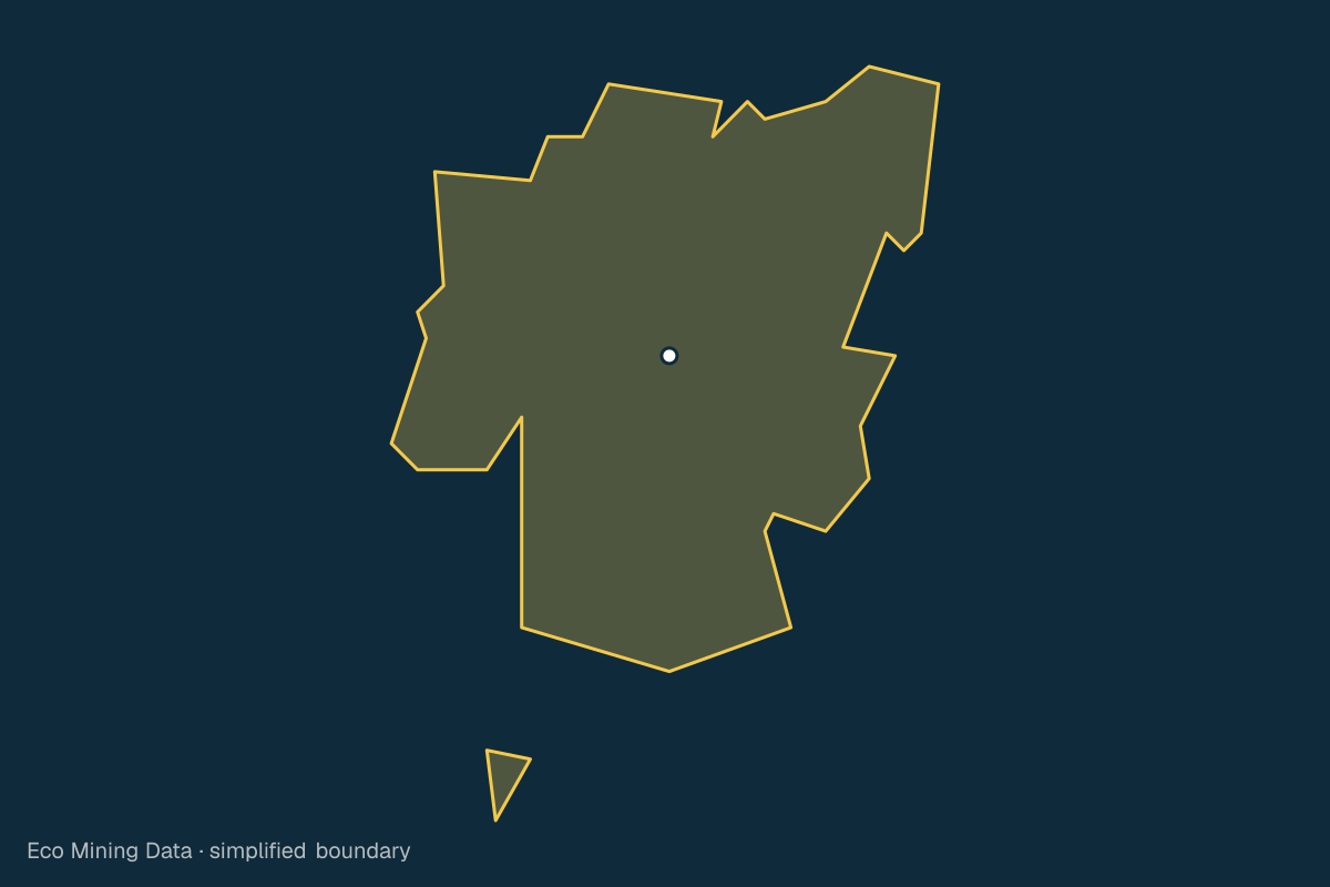 Static map of Madiun City, Jawa Timur, with a simplified boundary.