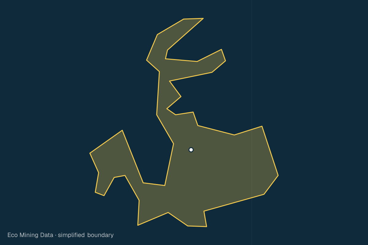 Static map of Palu City, Central Sulawesi, with a simplified boundary; mining permits mainly stone & sand, gold.
