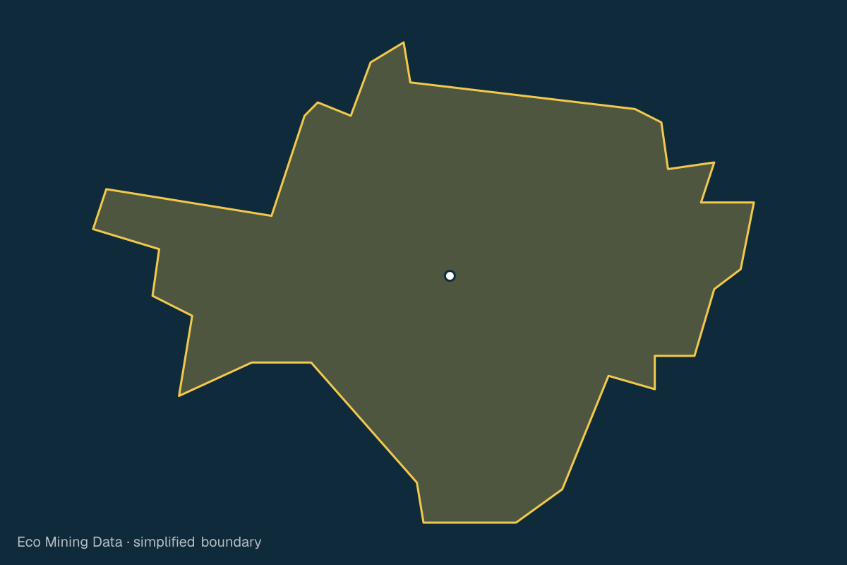 Static map of Surakarta City, Jawa Tengah, with a simplified boundary.