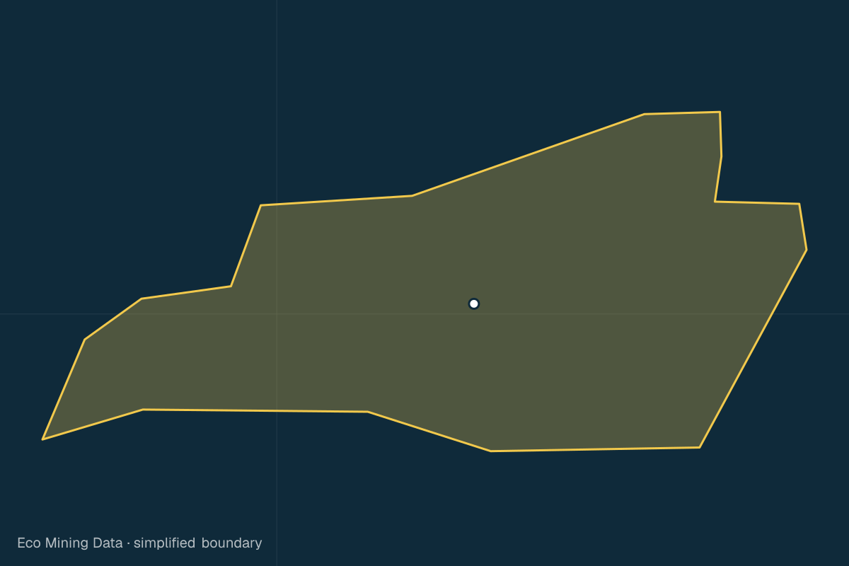 Static map of Lanny Jaya Regency, Papua Pegunungan, with a simplified boundary.