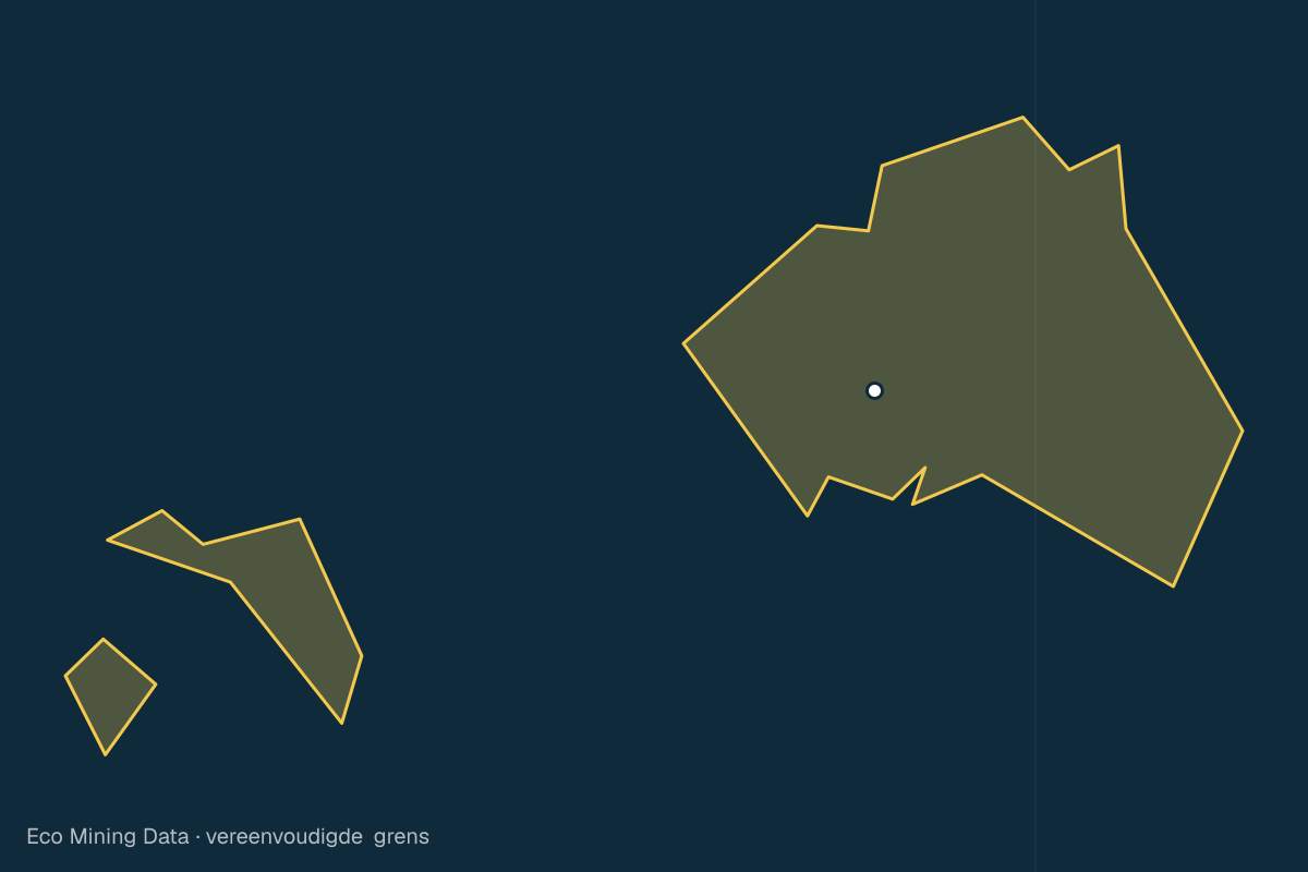 Statische kaart van Regentschap Aceh Singkil, Aceh, met vereenvoudigde grens.